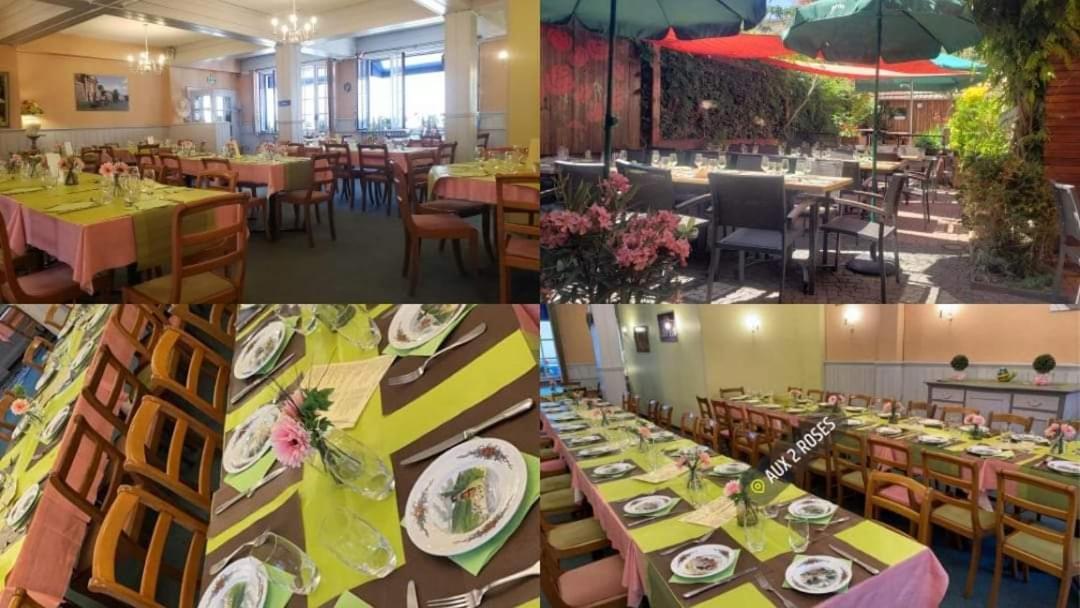 Hôtel Restaurant Aux Deux Roses  Neuf-Brisach Esterno foto